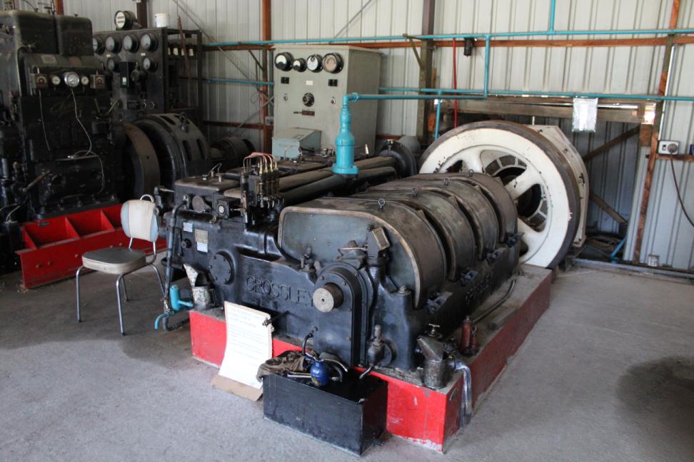 A 1929 “Crossley” Diesel Model FOE 4 100hp at 320rpm